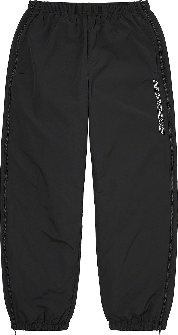 Full Zip Baggy Warm Up Pant view 2